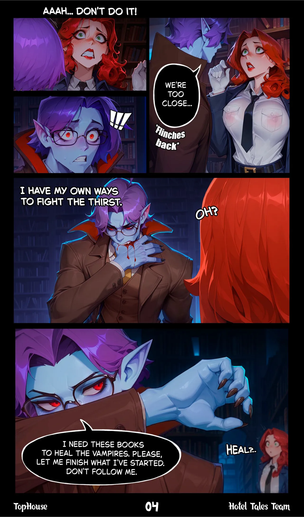 Hotel Tales Comics Vol.2 - The Bite That Broke Love English page 5 full