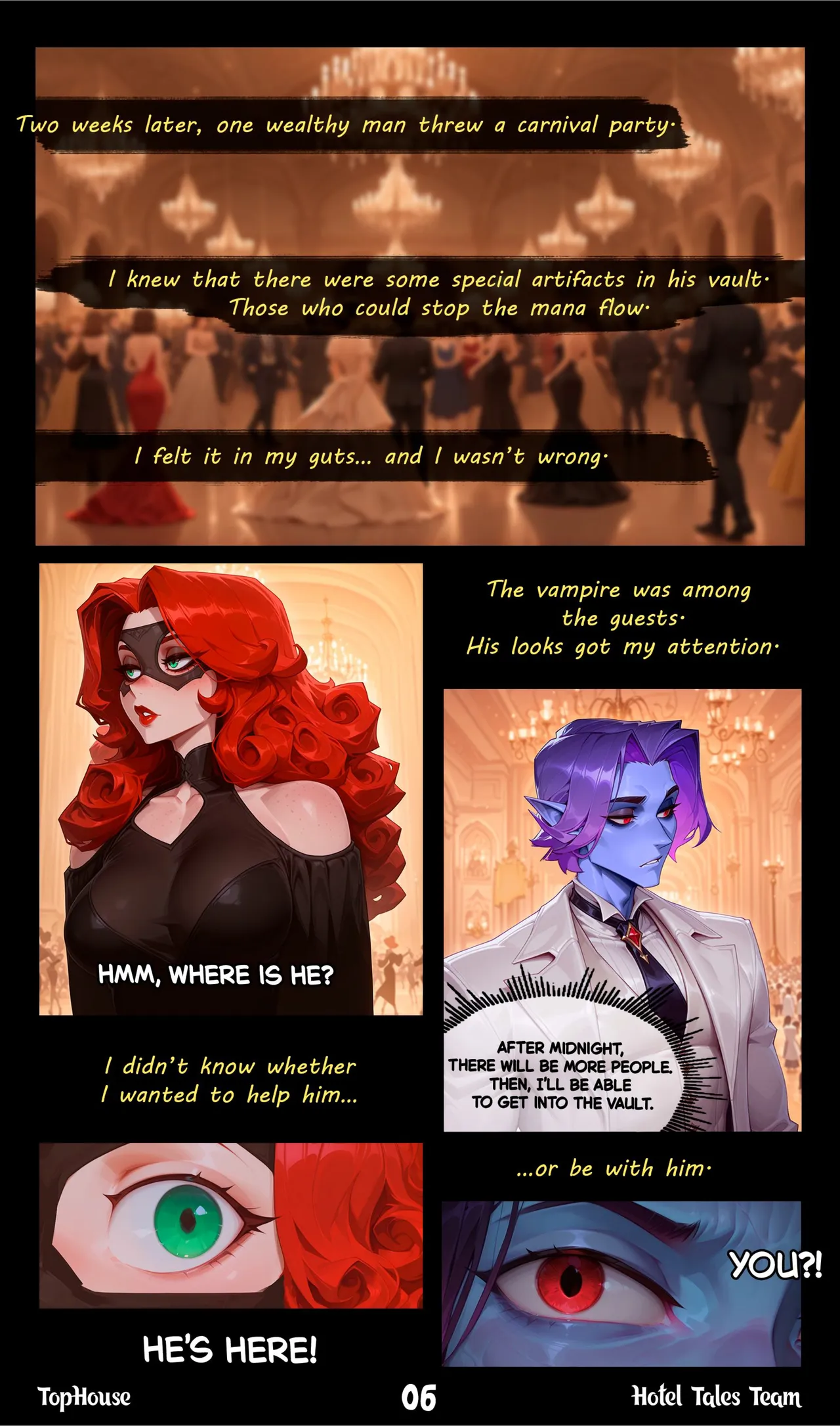 Hotel Tales Comics Vol.2 - The Bite That Broke Love English page 7 full