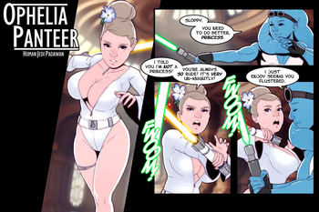 Ophelia Panteer - Alderaanian princess padawan cover