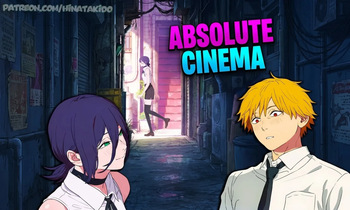 Reze and Denji Absolute cinema level sex cover