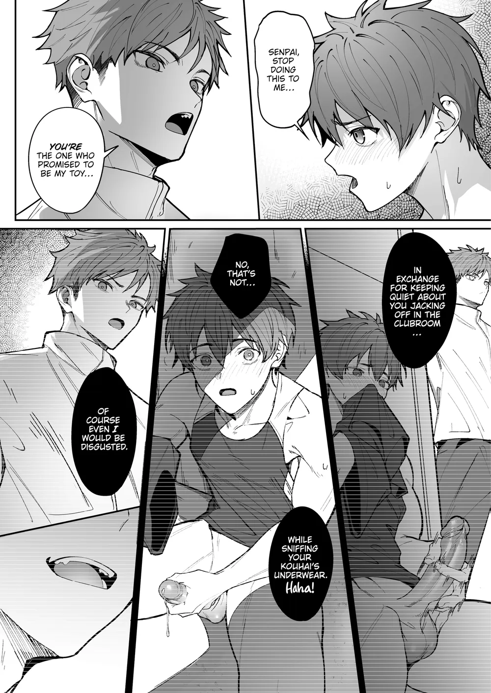How I Became My Senpai’s Toy page 7 full