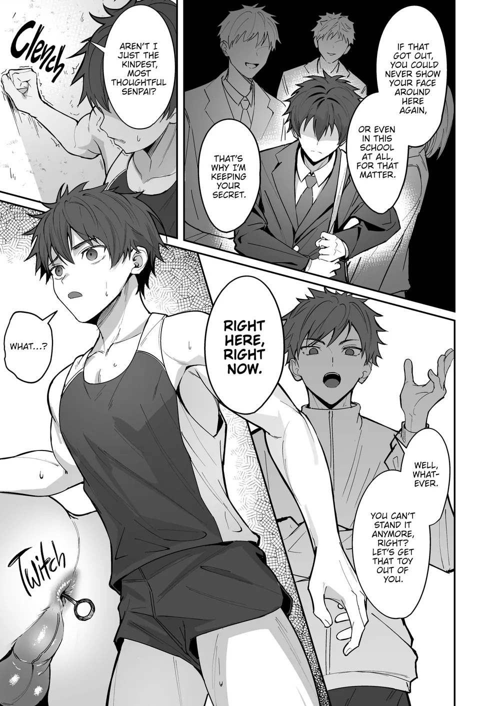 How I Became My Senpai’s Toy page 8 full