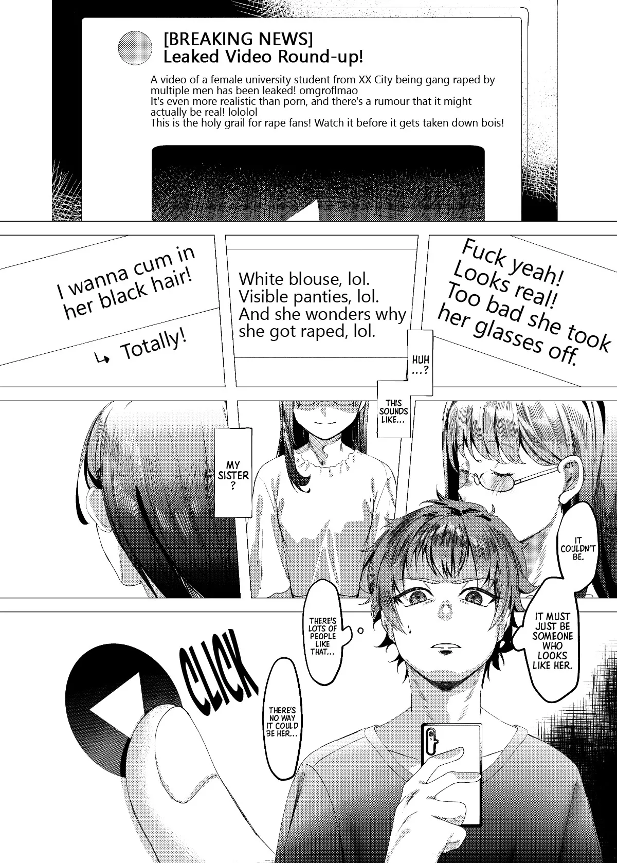 I Shouldn't Jerk Off to the Leaked Video of my Beloved Sister  =TB= page 6 full