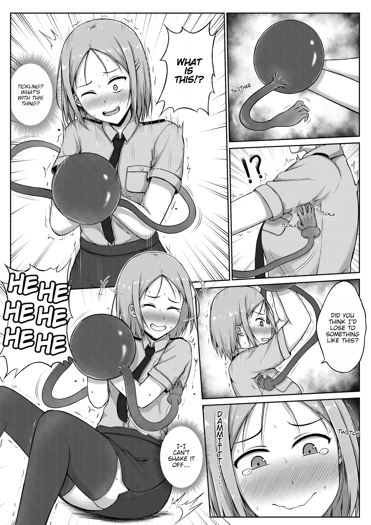 Fukei to Kusuguri Yuukaihan | The Policewoman and the Tickling Kidnapper page 10 full