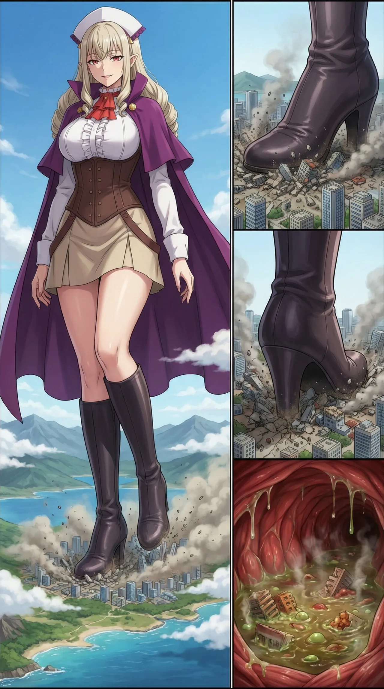 Giantess vore IA page 3 full