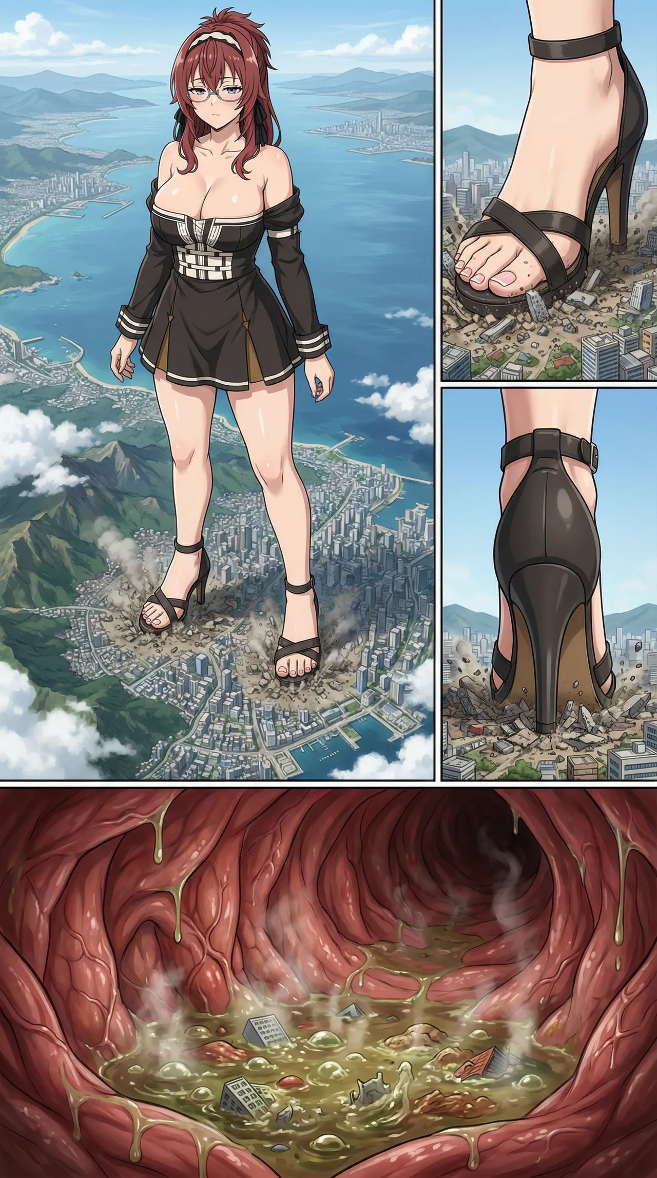 Giantess vore IA page 4 full
