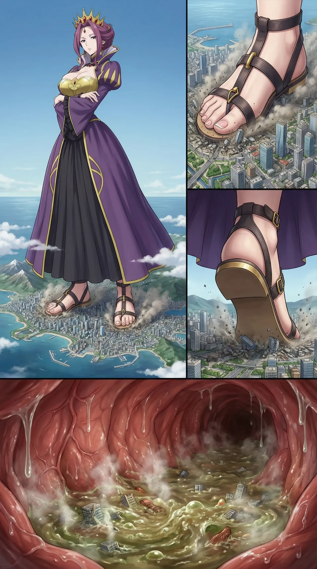 Giantess vore IA page 5 full