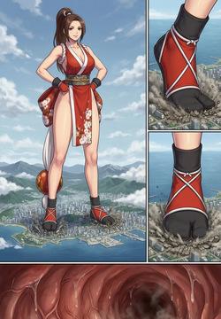 Giantess vore IA