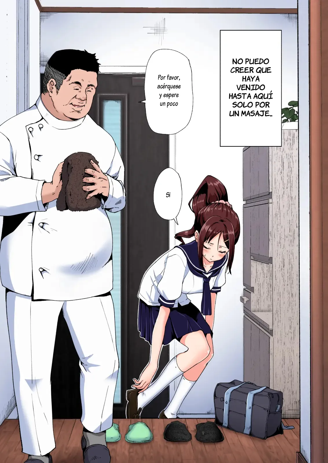 Seikan Massage ni Hamatte shimatta Volley-bu Joshi Zen page 3 full