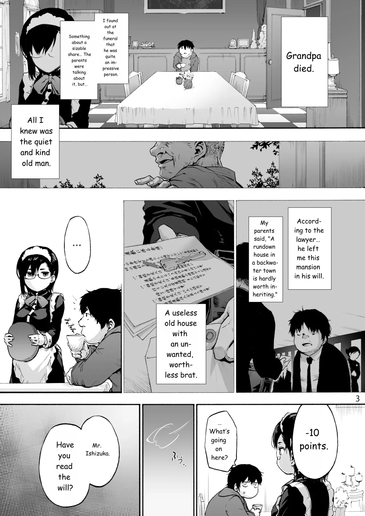 Sousou meikan Futanari Maidsan wa Seiyoku ga Tsuyoi page 5 full