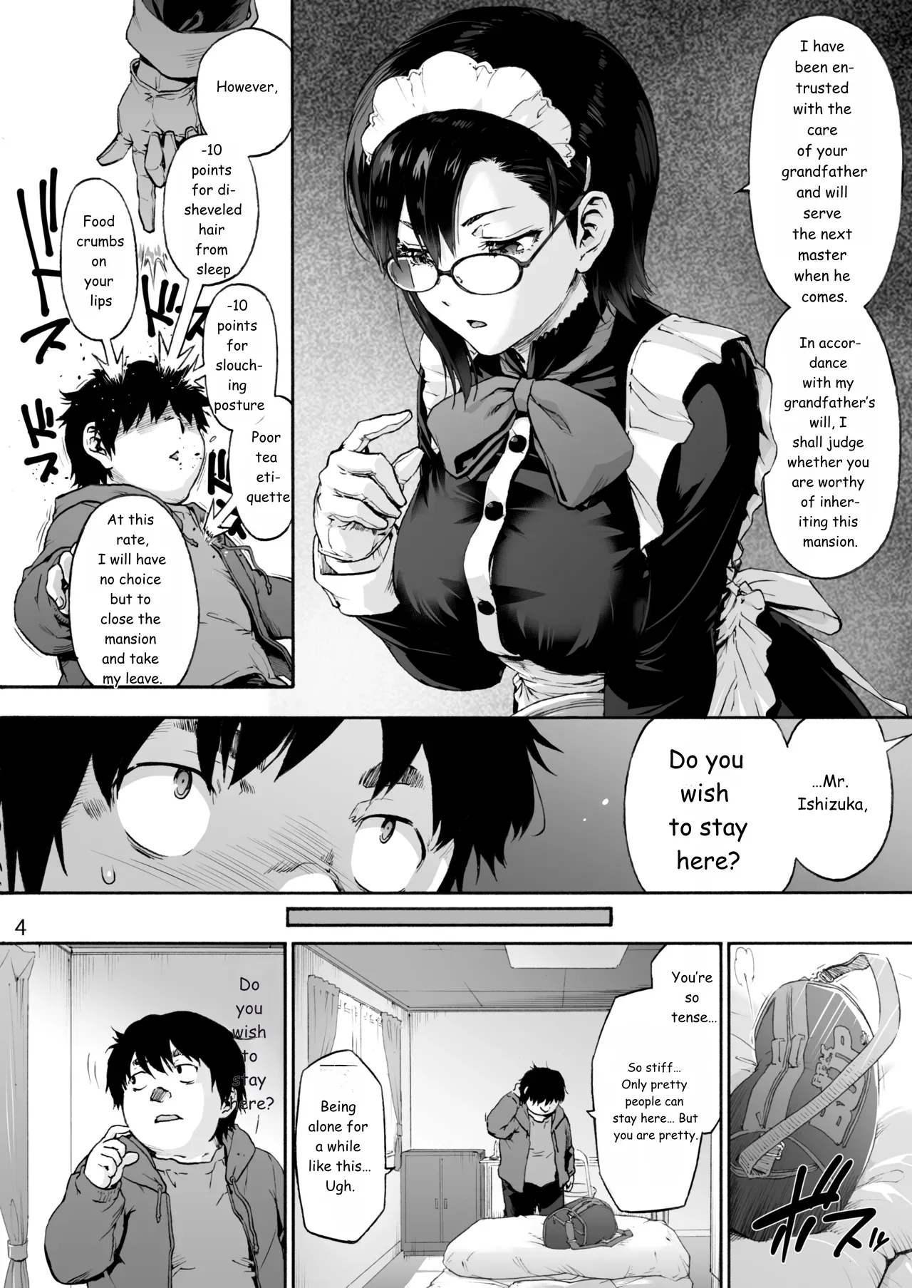 Sousou meikan Futanari Maidsan wa Seiyoku ga Tsuyoi page 6 full