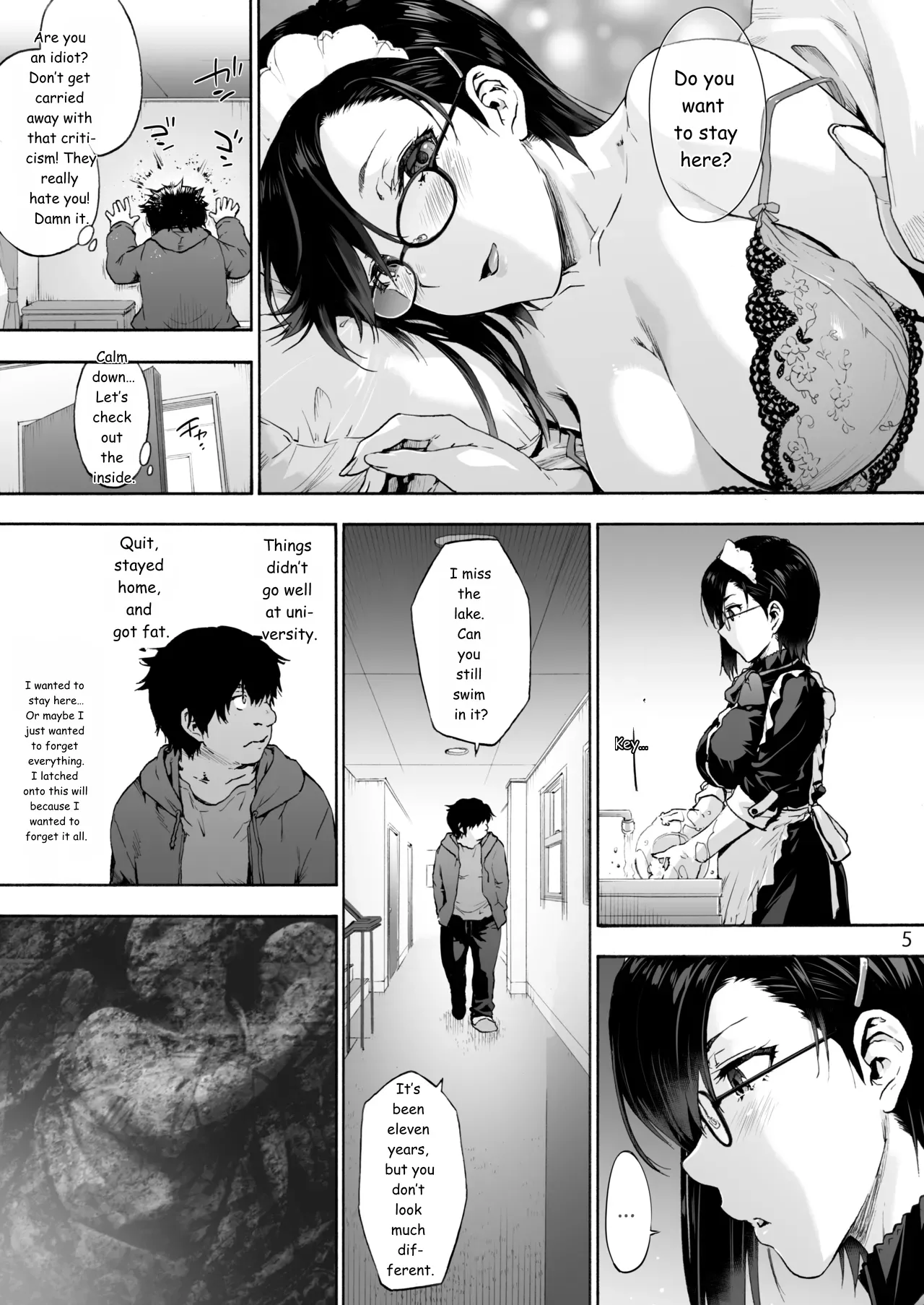 Sousou meikan Futanari Maidsan wa Seiyoku ga Tsuyoi page 7 full
