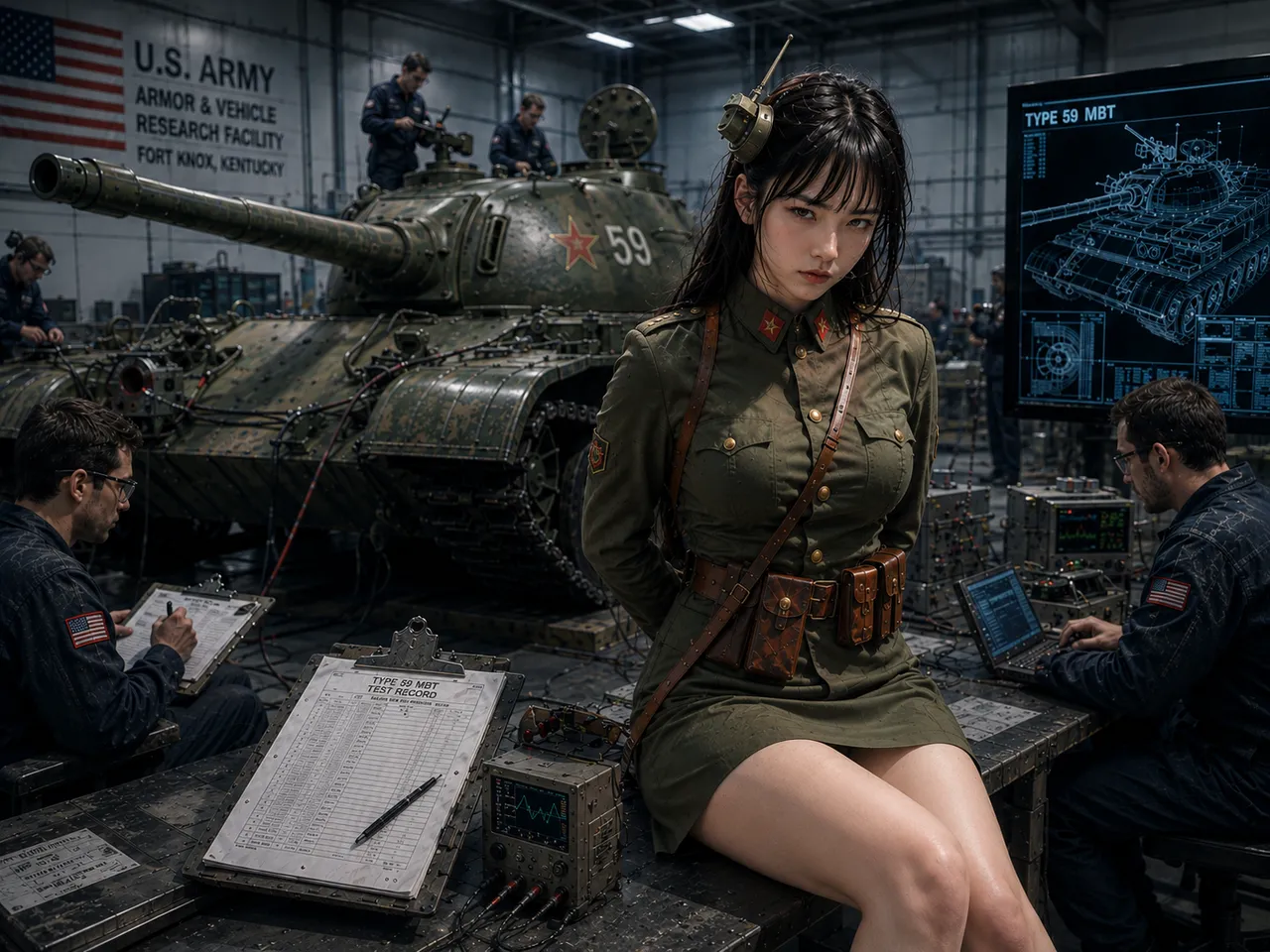 Reversed Front-Inspired Fan Art — Captured Type 59 Tank Under U.S. Military page 4 full