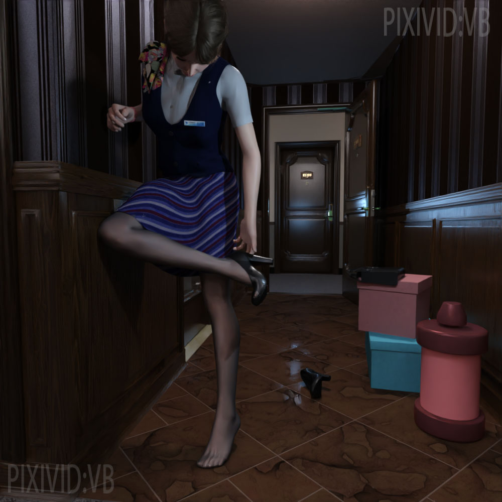Flight Attendant Stalking page 6 full