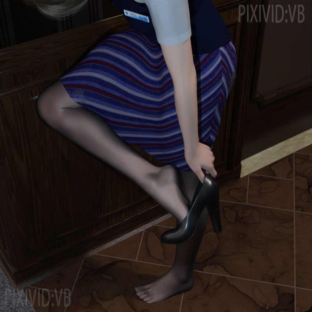 Flight Attendant Stalking page 7 full