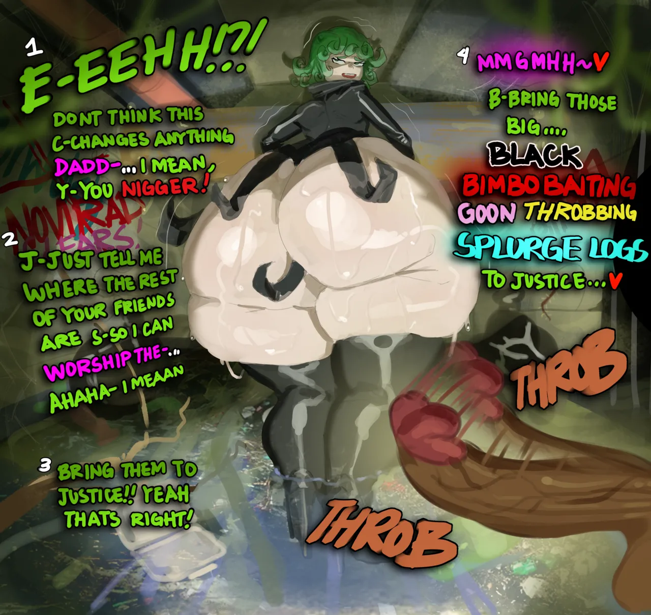 Tatsumaki's sewer encounter page 4 full