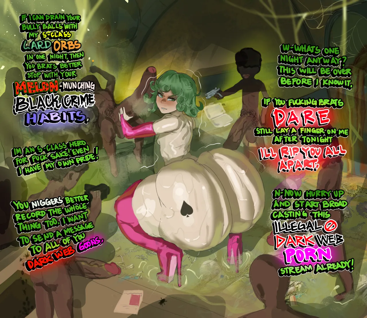 Tatsumaki's sewer encounter page 8 full