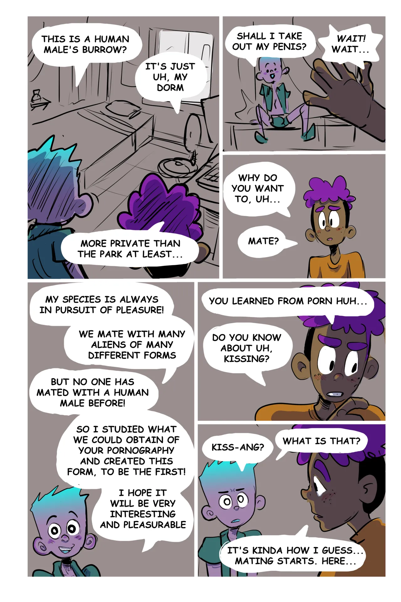Alien x Human page 7 full