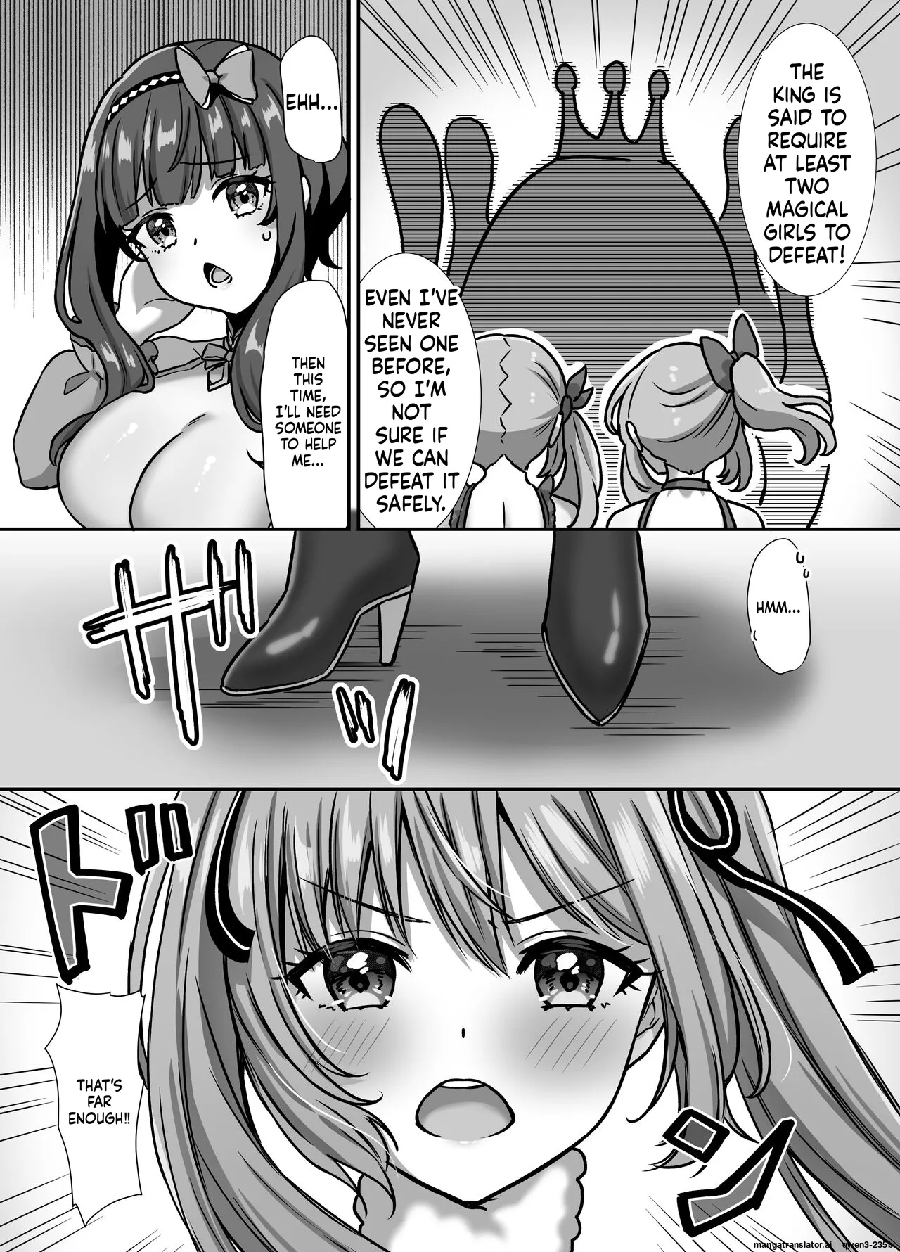 Mahou Shoujo Lovena 3 ~King Shokushu VS Futari no Mahou Shoujo~ page 6 full