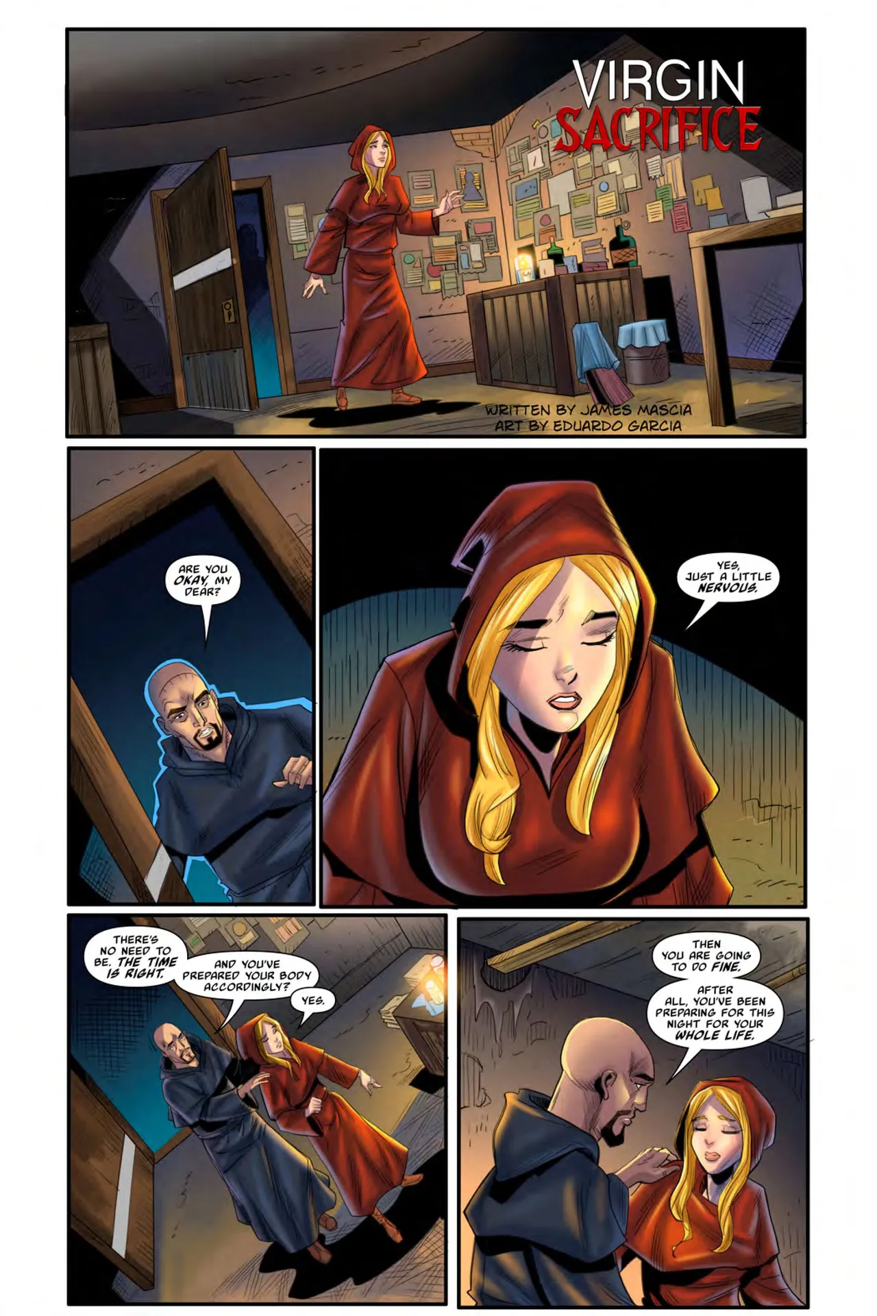 Virgine sacrifice page 1 full