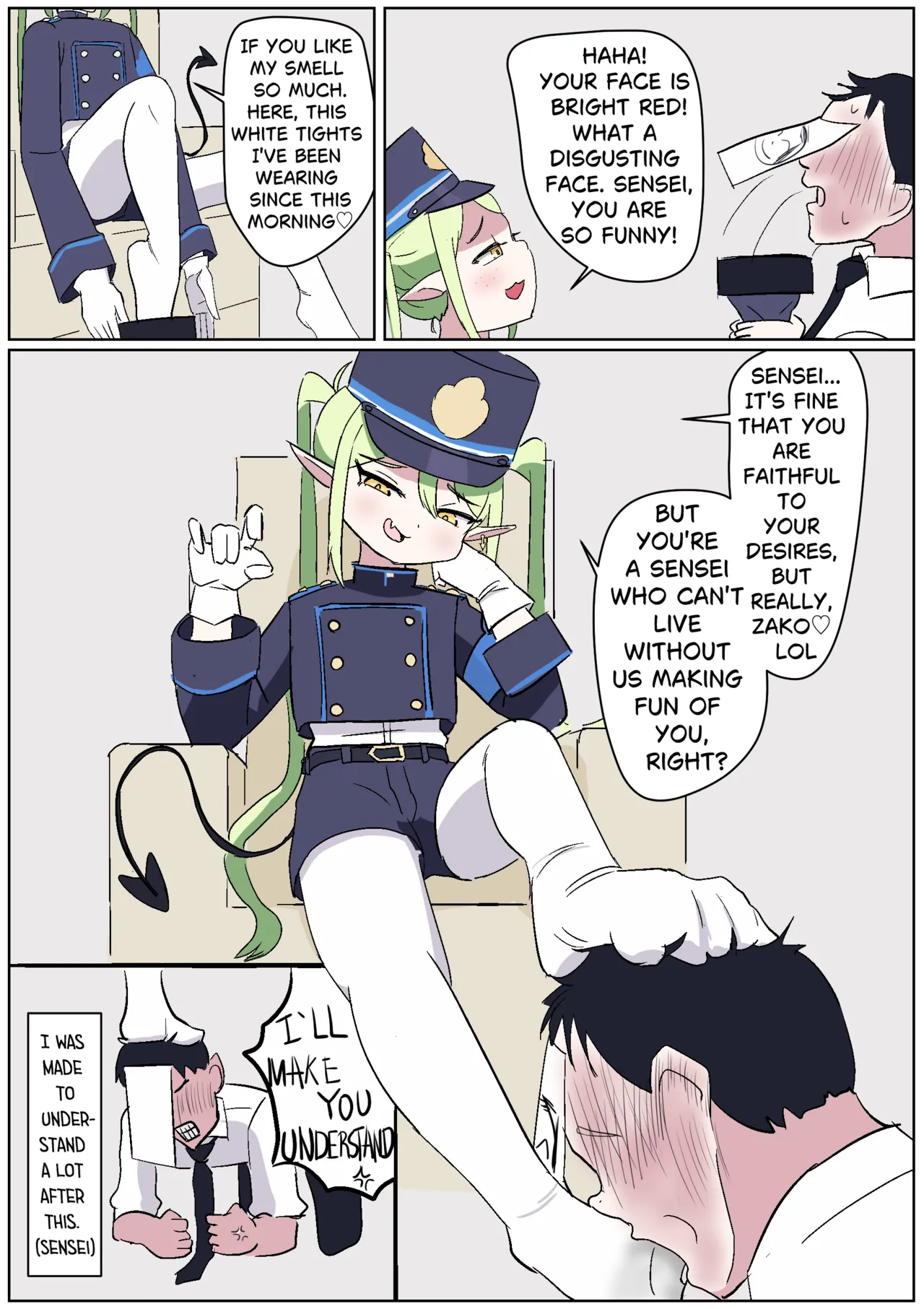 Nozomi Makes Me Understand with Her Feet Odor page 2 full