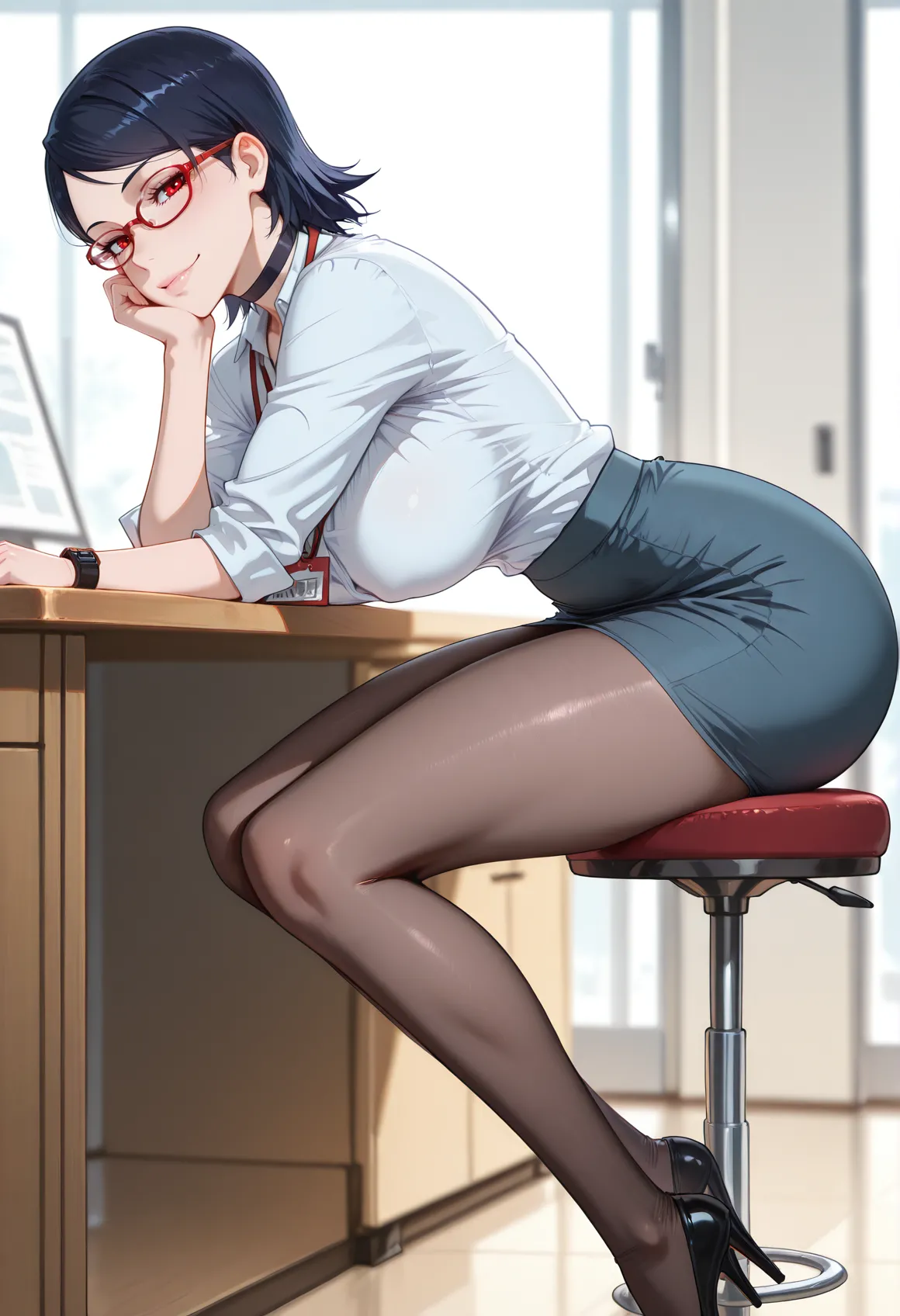 🌸~Lewd Waifu Laifu~🌸Sarada big set❤️ page 3 full