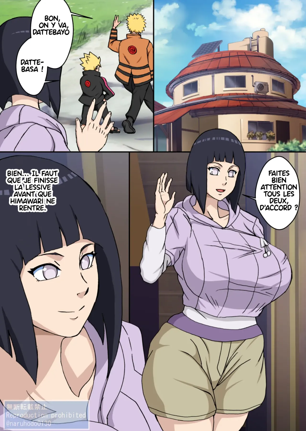 Hamerareta Bakunyuu Hokage Tsuma page 3 full