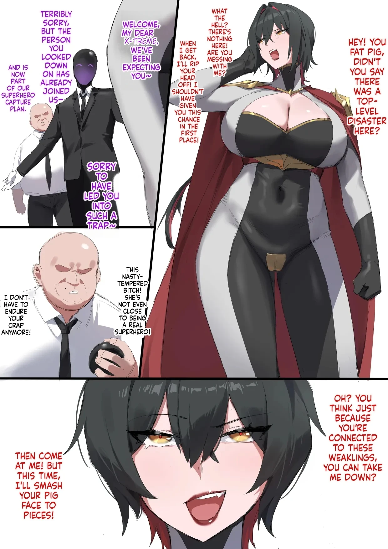 X City Superhero Association page 3 full