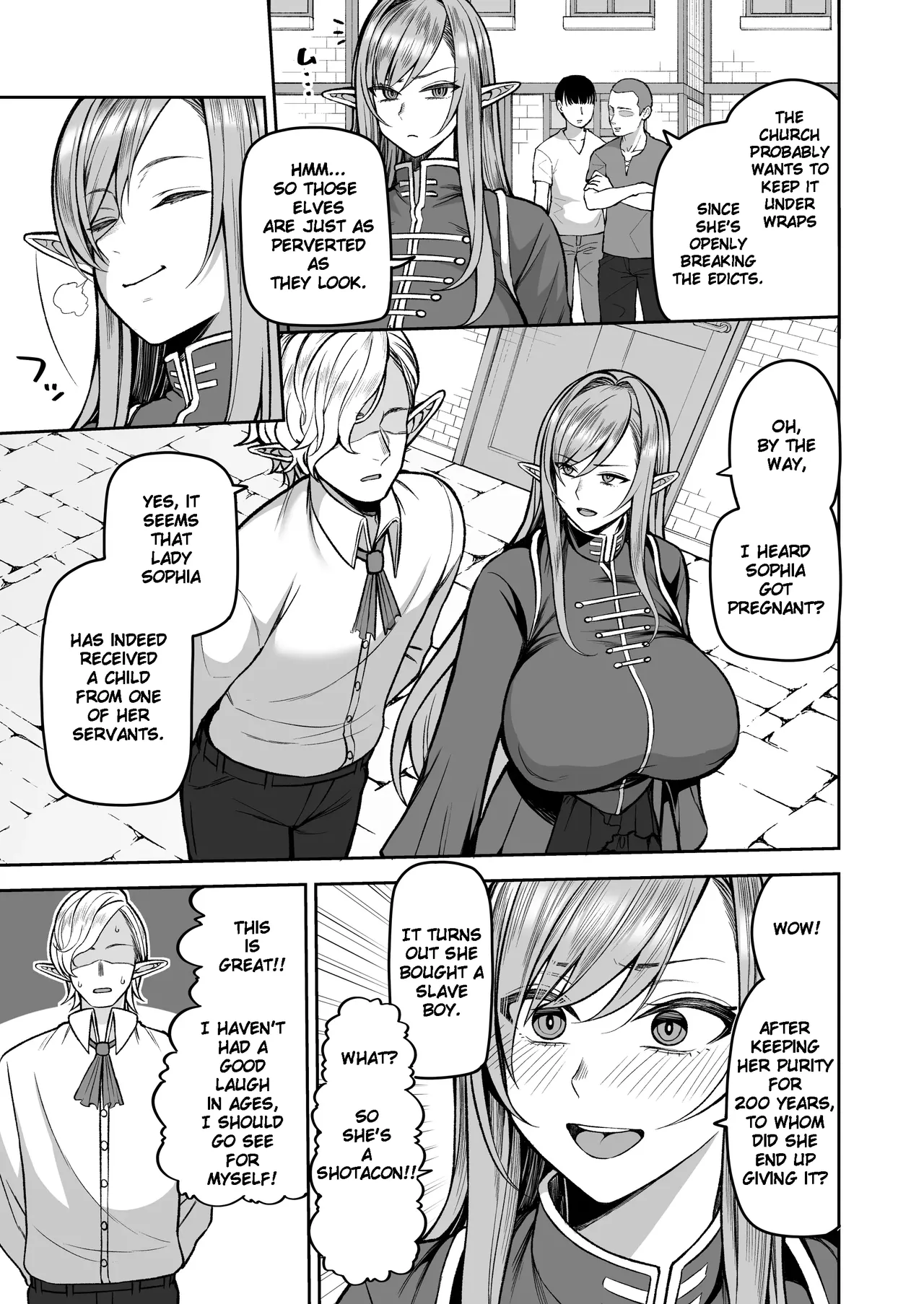 Moto 200-nen Mono Shojo Elf Shota o Kau 2 | A 200 Year Old Virgin Elf Raises a Young Boy 2 page 4 full