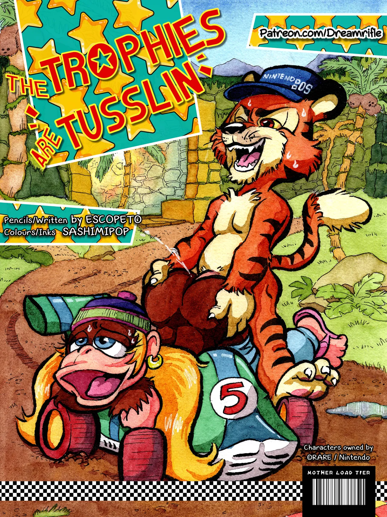Donkey Kong Girls page 6 full