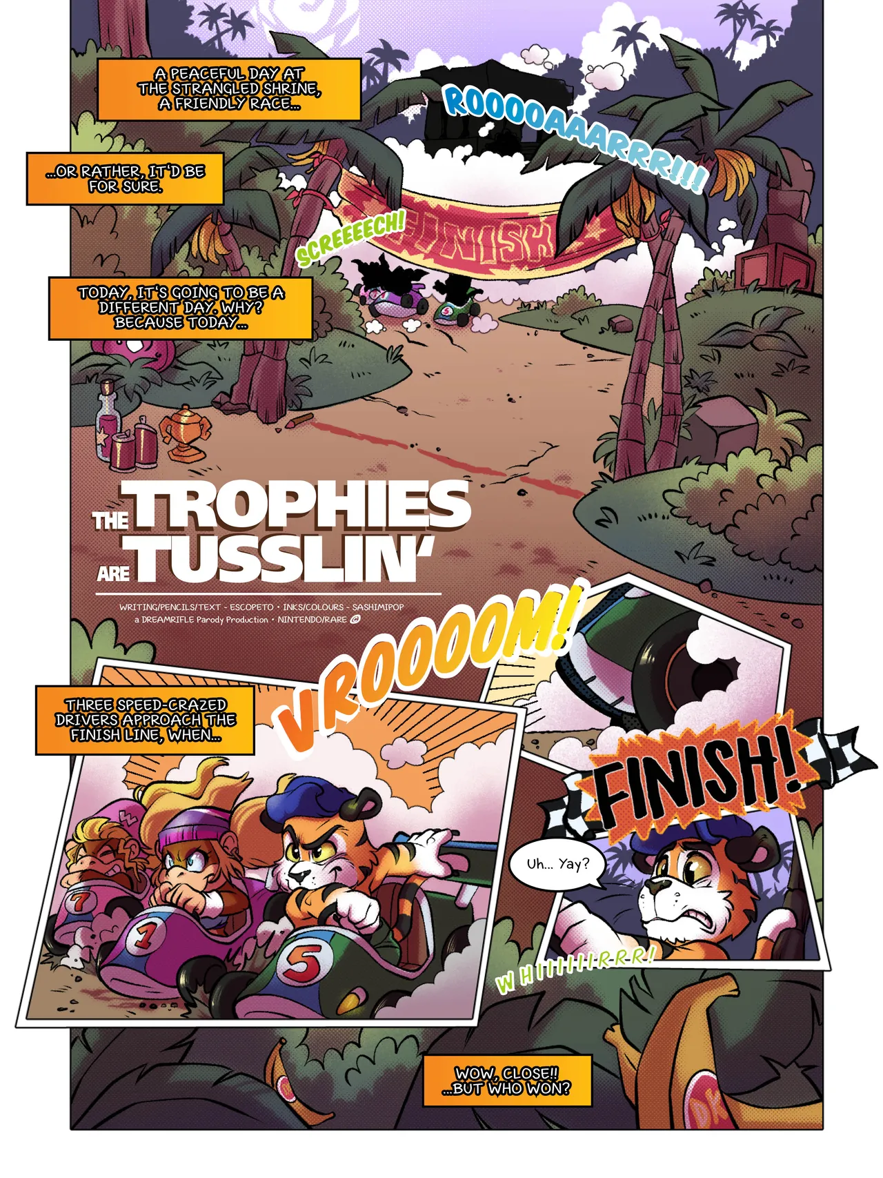 Donkey Kong Girls page 8 full