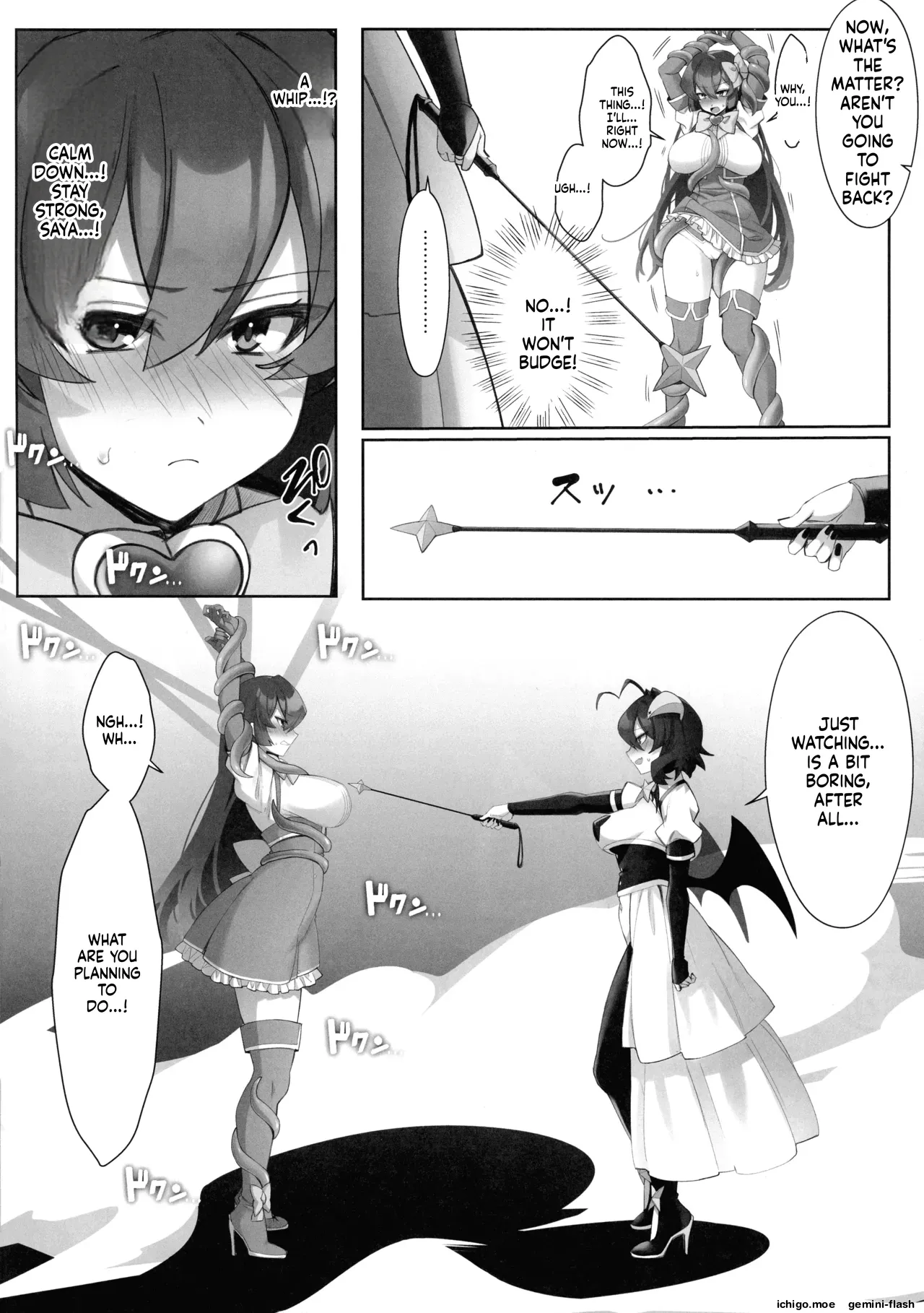 "Neruneru Nanami  — Magical Girl Masochistic Reversible Game: Whipping Arc" page 6 full