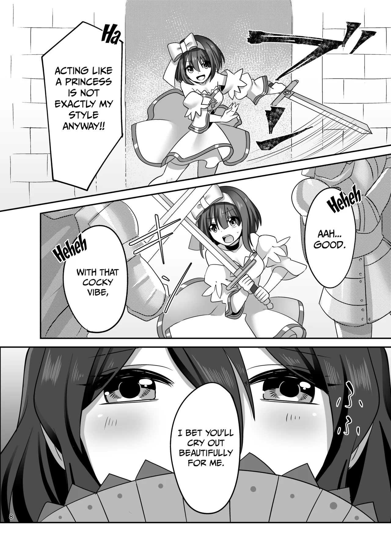 Kasou Douwa wa Kiken ga Ippai!? Fukou na Ohime-sama Hen 1 page 8 full
