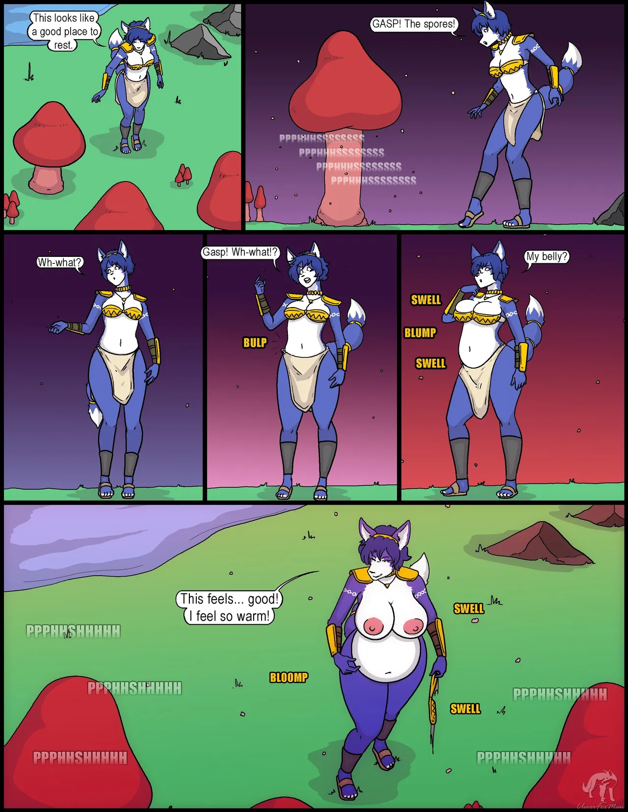 Blue Fox Bursts page 2 full