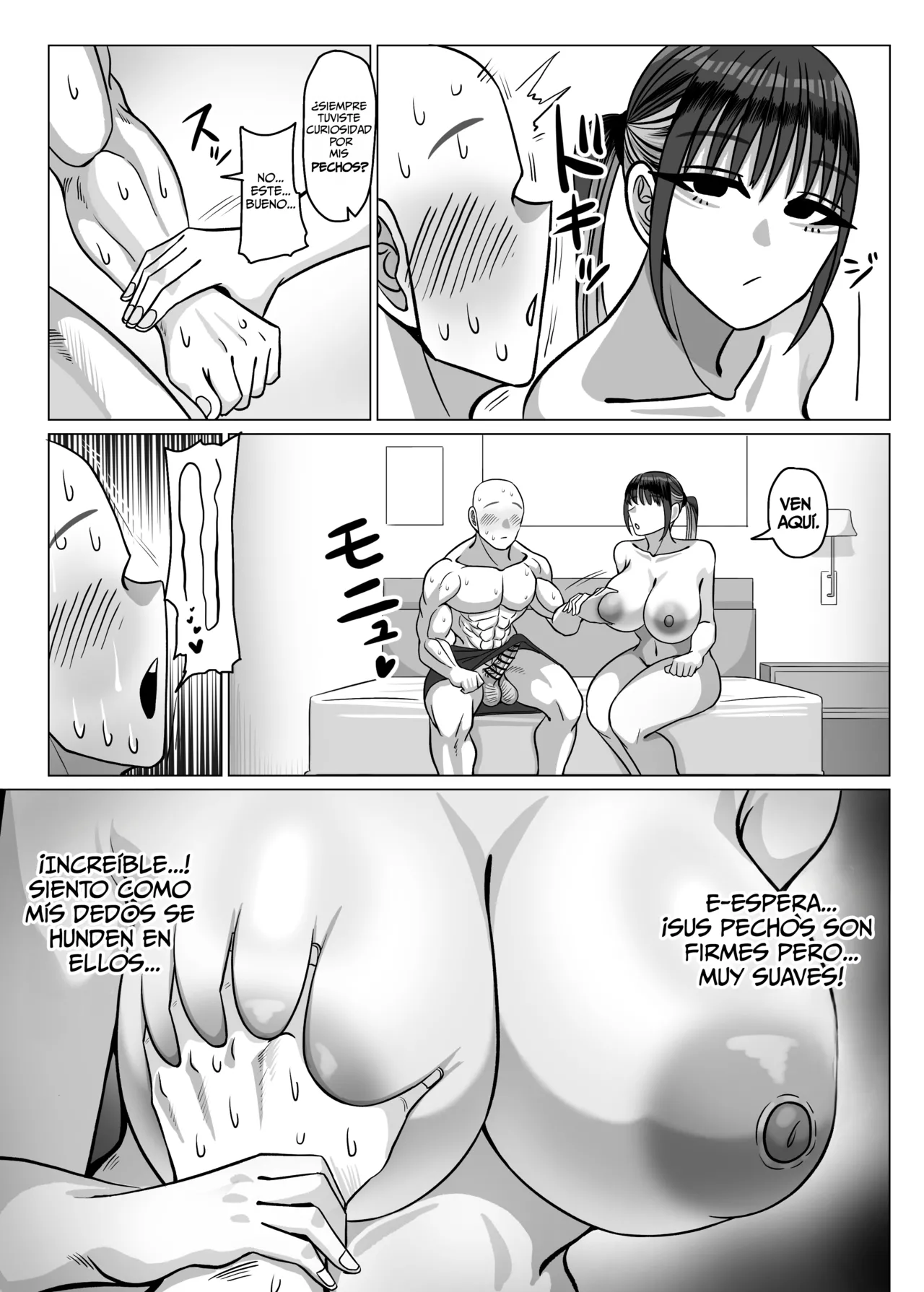 SEX Personal Trainer no Muhyoujou Kyonyuu Onee-san ni Tantan to Fude Oroshitemorau Hanashi | Por una Entrenadora Personal de Sexo la Historia de Cómo mi Virginidad Fue Tomada page 7 full