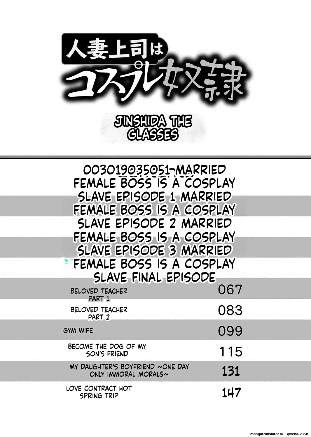 Hitozuma Joushi wa Cosplay Dorei page 2 full