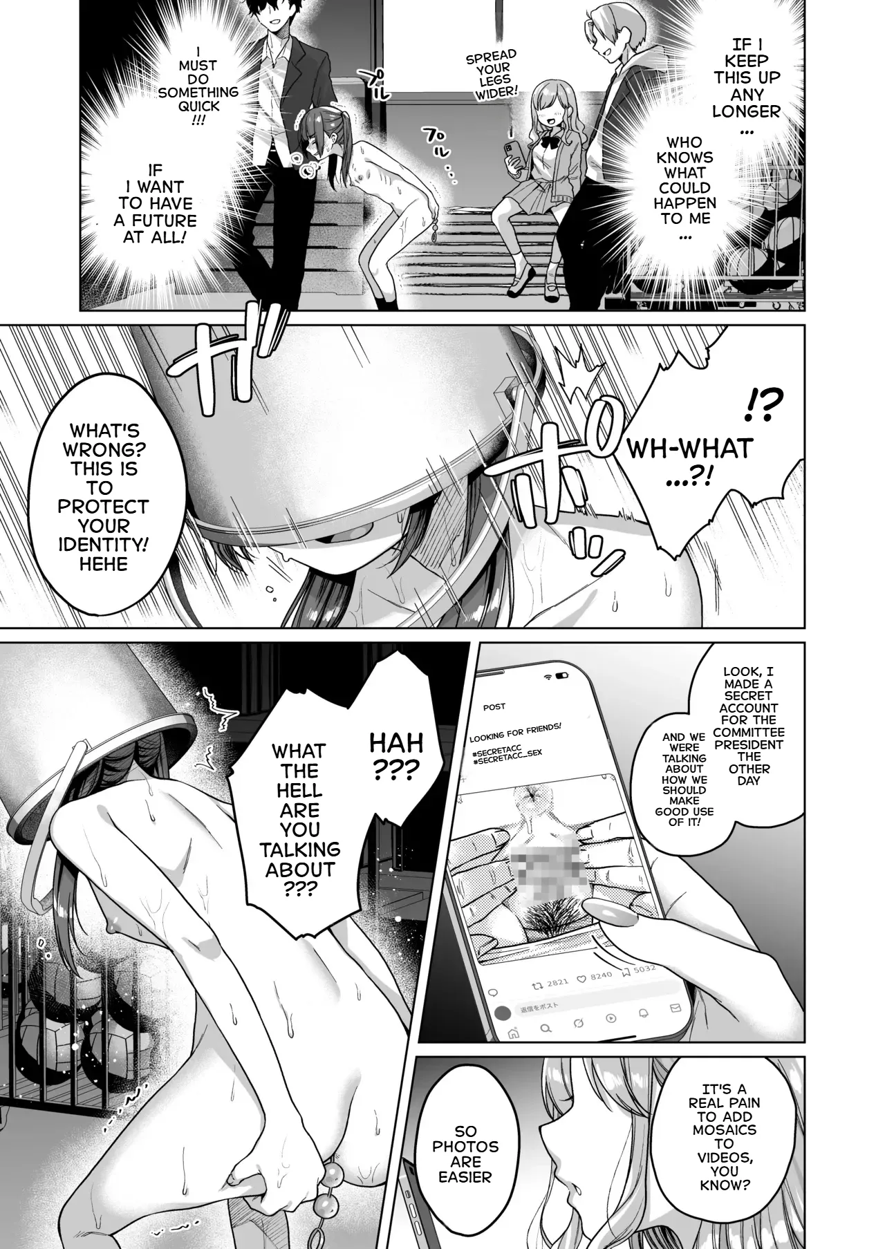 as of today, the committee president will be everyone's toy ~photo blackmail edition~ page 9 full