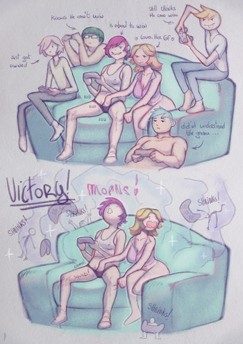 Game Night: Yuri Wins cover