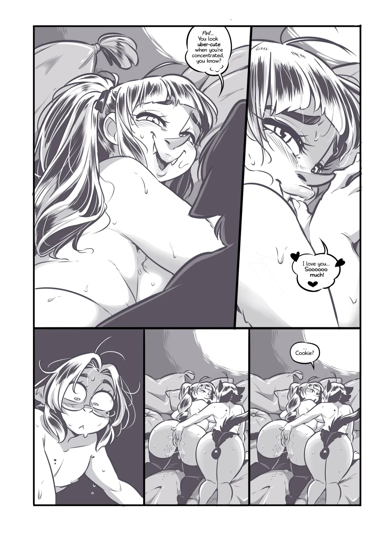 Cory &amp; Abby: Chapter 3 - A Sensitive Kitty page 5 full