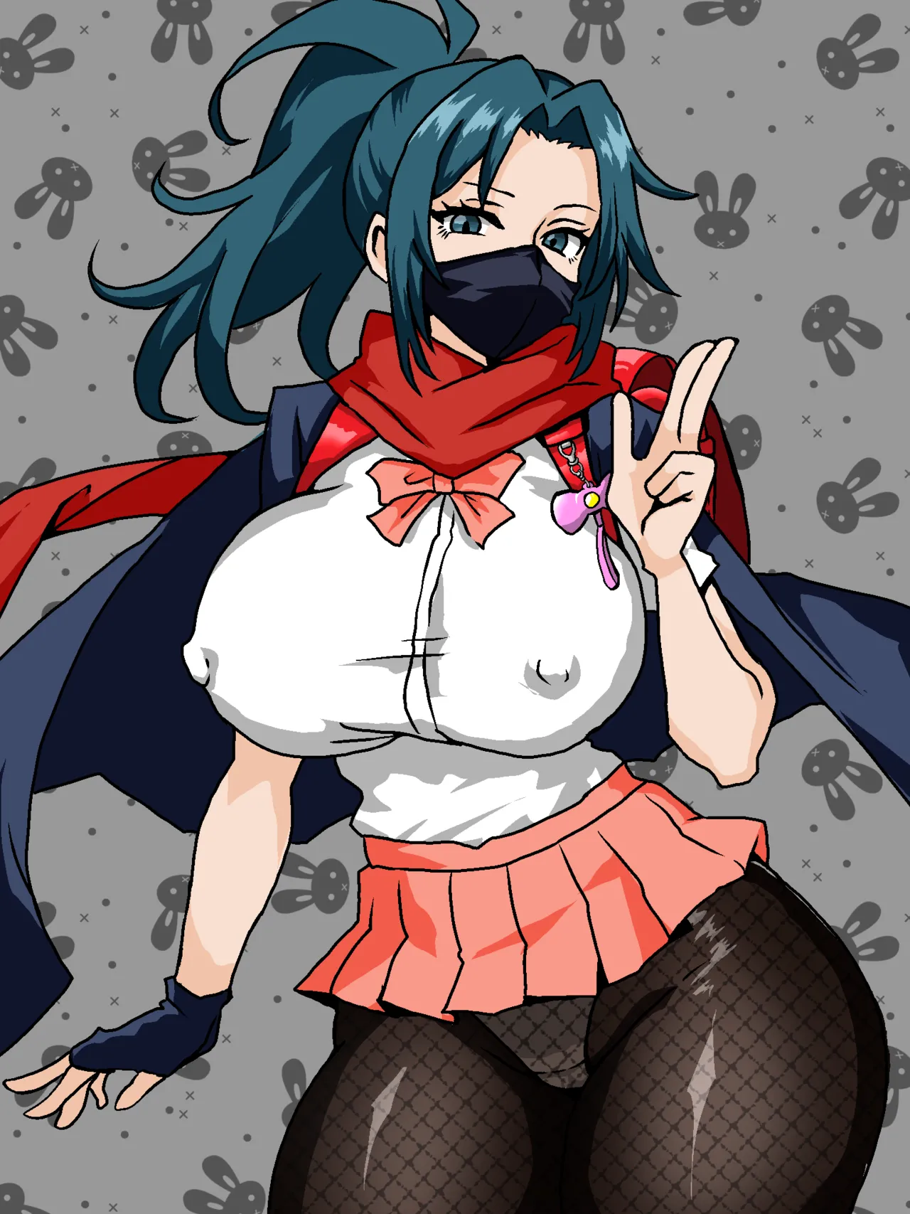 現代に生きる女忍者さん 潜入からのお仕置き page 9 full