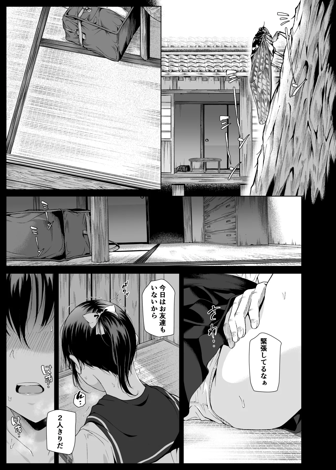 夏、田舎でおじさんと〜里帰り〜 page 2 full