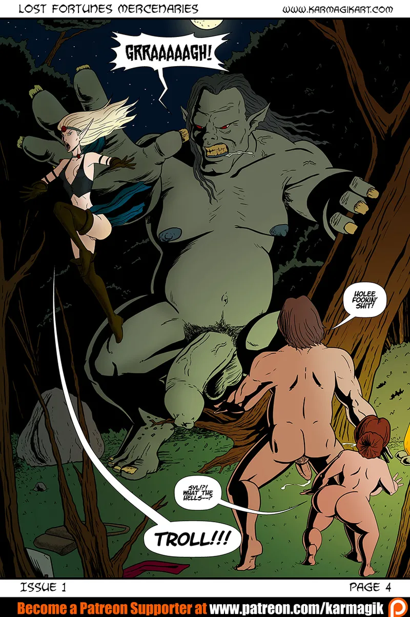 Lost Fortunes Mercenaries #1-5 page 5 full