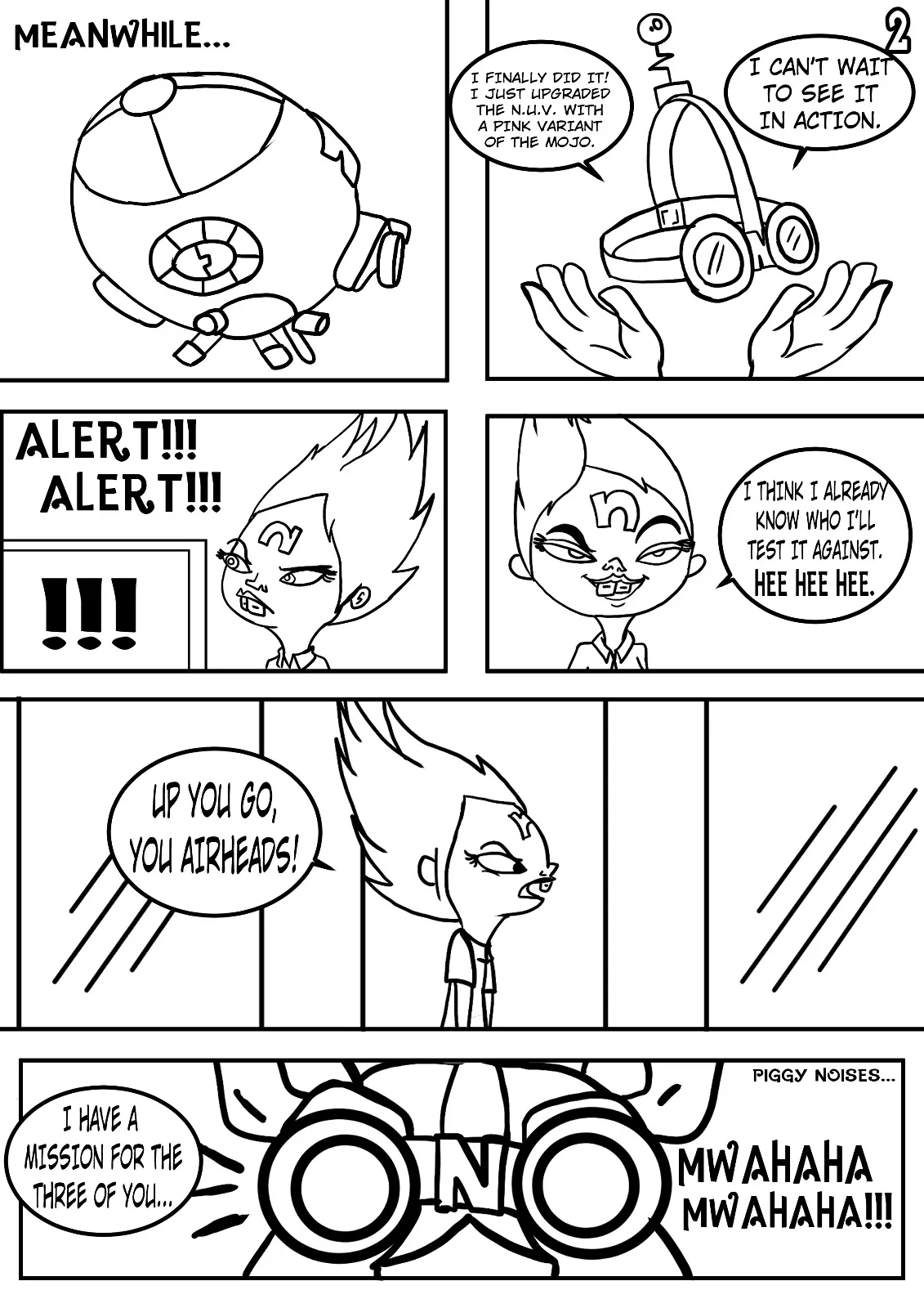 Coco Bandicoot in "Nina's Punishment" page 4 full