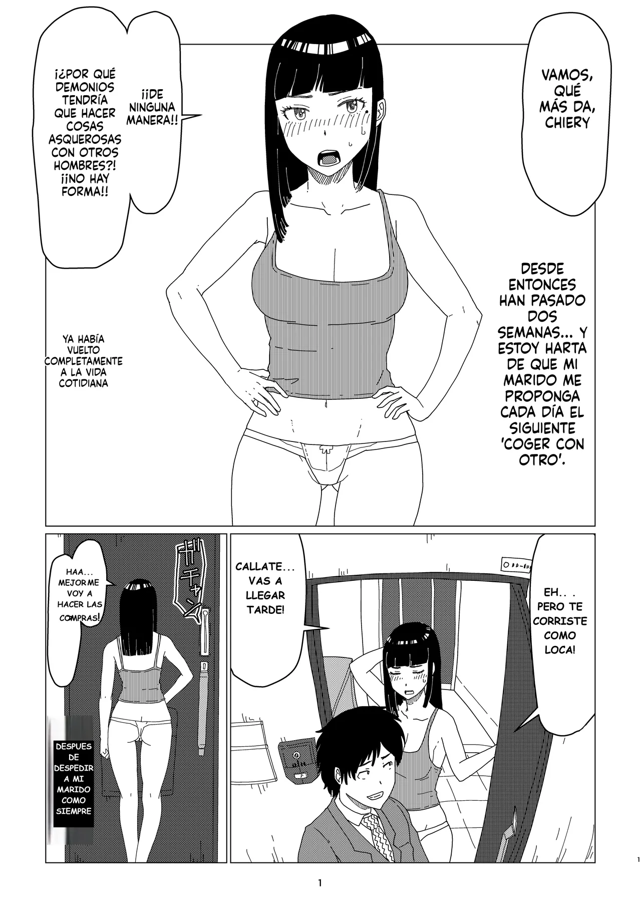 Chieri-san wa Makerarenai! 2 - Otto Kounin Mansion Kyouyuu Netorase Benki Tsuma Zenpen- page 5 full