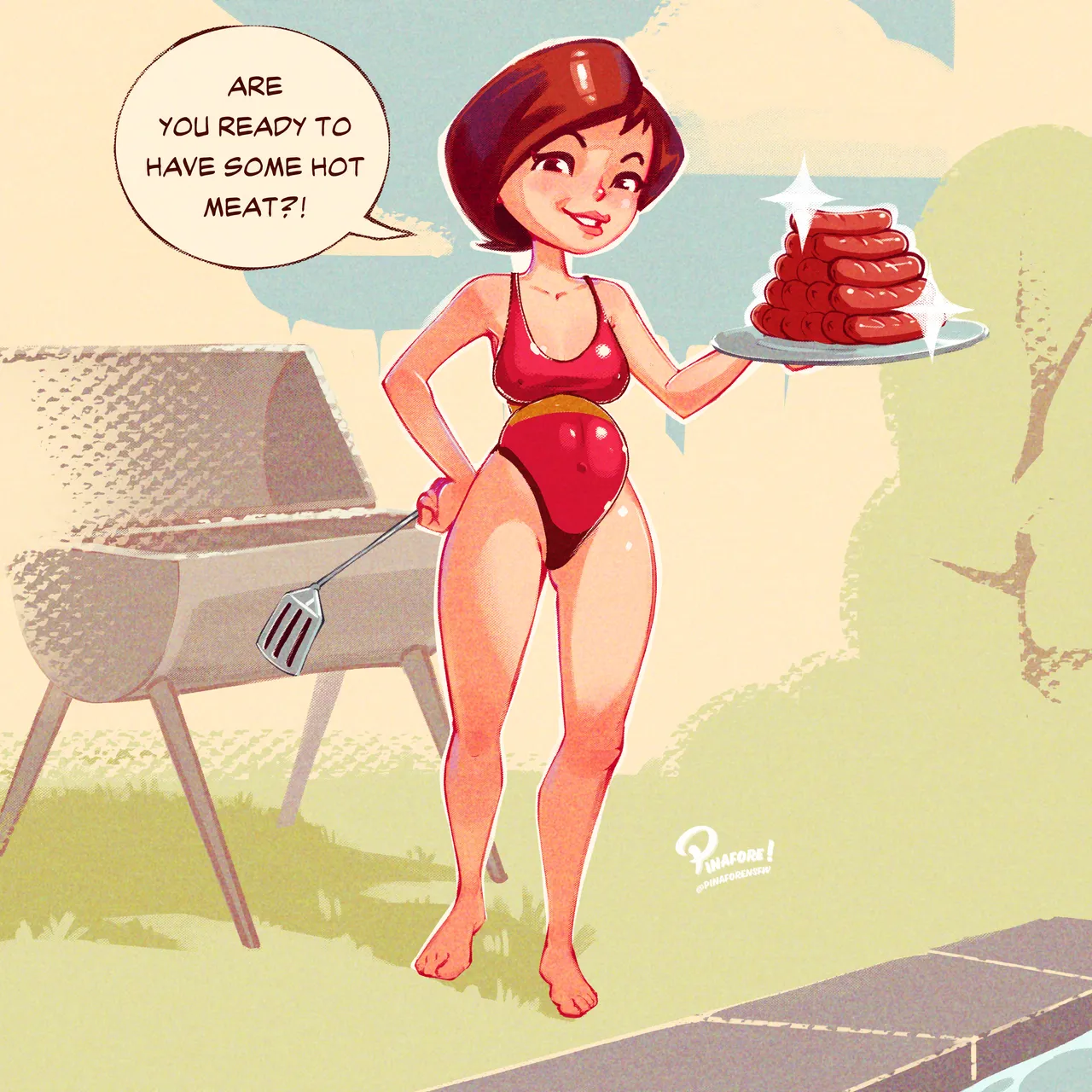Mother's Day Special: MILFs BBQ page 5 full