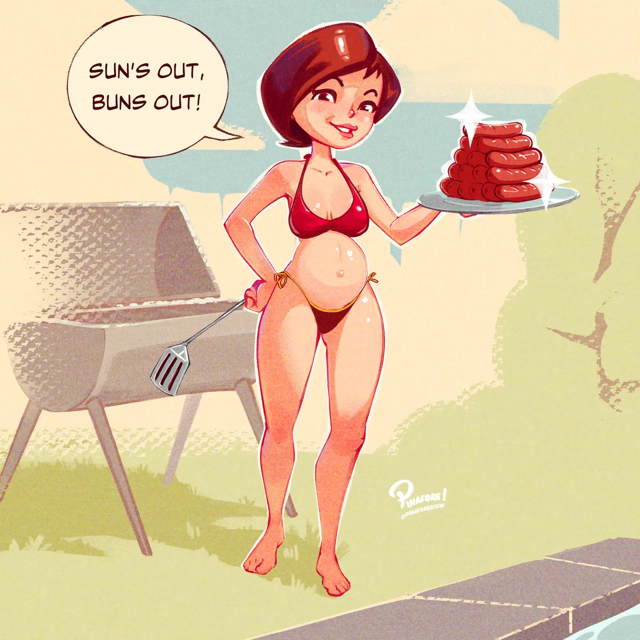 Mother's Day Special: MILFs BBQ page 6 full