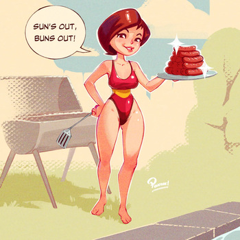 Mother's Day Special: MILFs BBQ cover