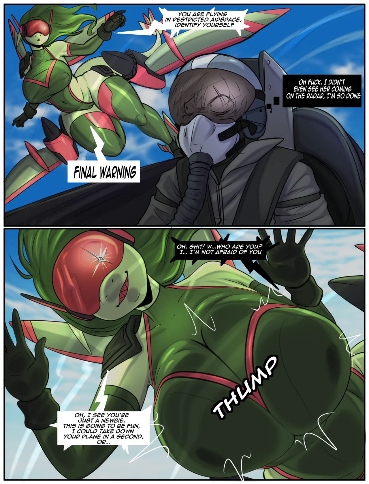 Flygon~ Dogfight &amp; Wild Diplomacy page 1 full
