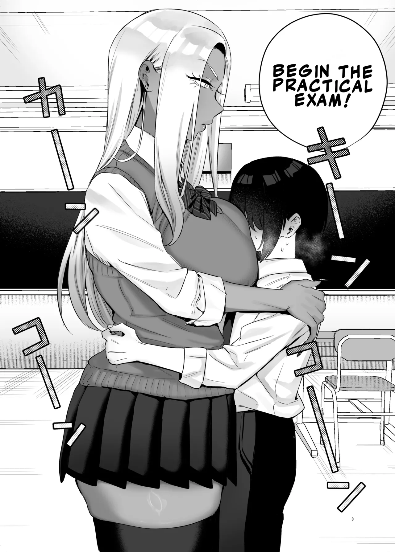 Hoken Taiiku de Jitsugi ga Hisshuu ni natta Sekai - A world where sex ed is mandatory and it's all practical page 8 full