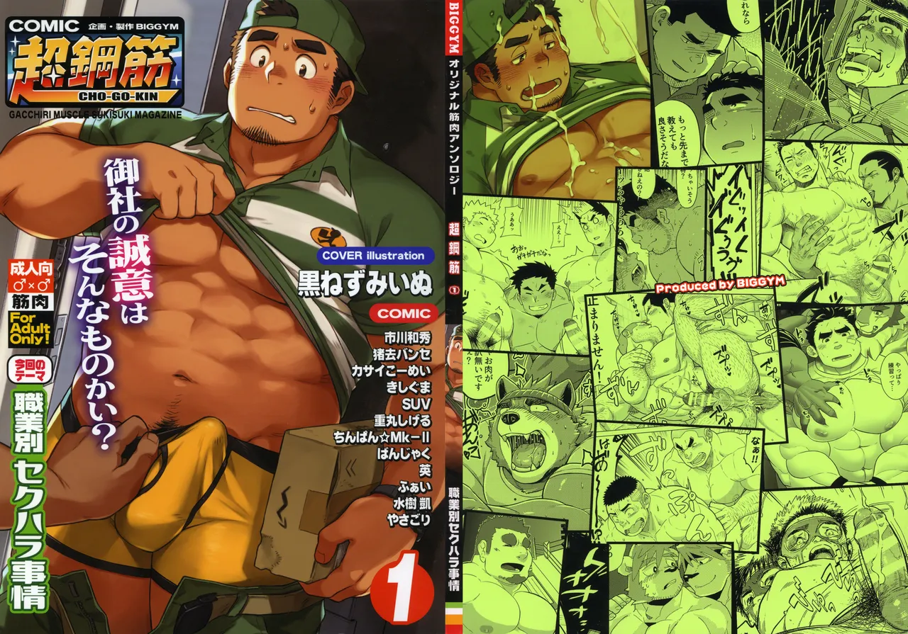 CHOGOKIN 01 Cover &amp; Introductory Illustrations &amp; Afterwords &amp; Credits page 2 full